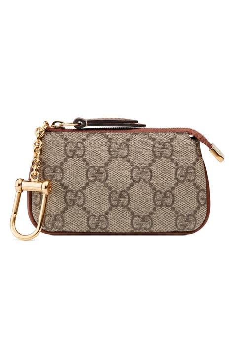 gucci key holder pouch|gucci keychain for women.